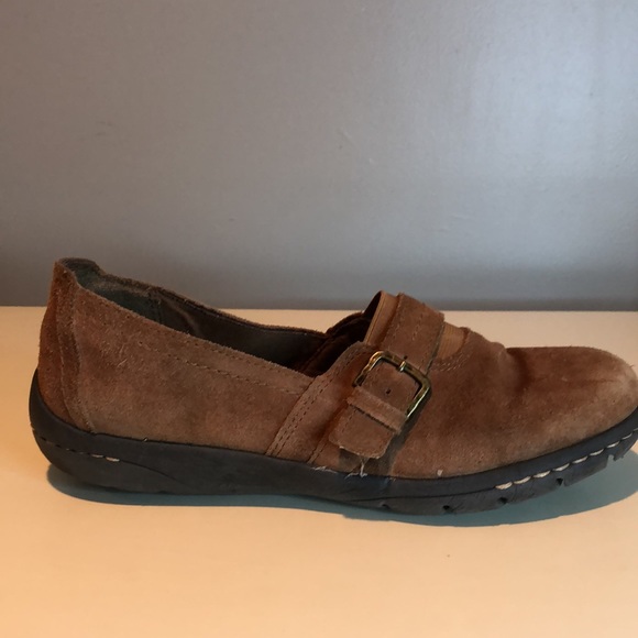 Croft Barrow Shoes Casual Slip On Loafers Brown Leather Closed Toe - Picture 3 of 14